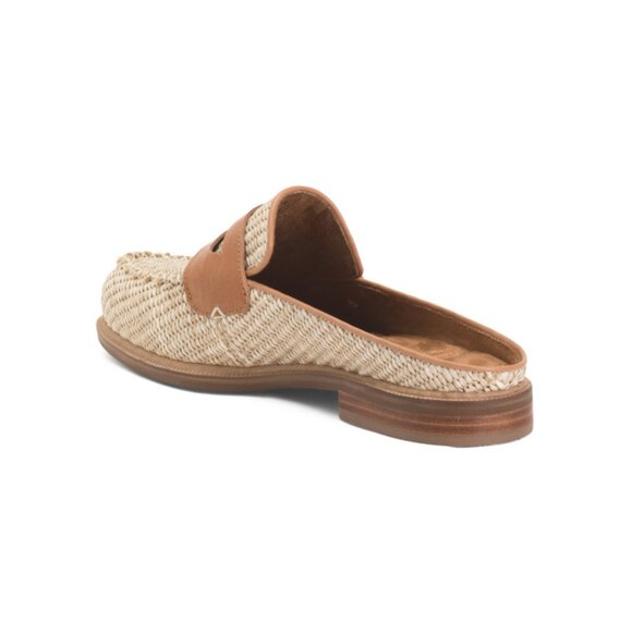 KELSI DAGGER natural Lock Mules - Picture 2 of 2